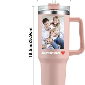 Personalized 40oz Tumbler with Handle