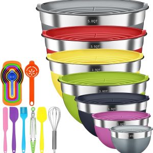 Mixing Bowls with Airtight Lids